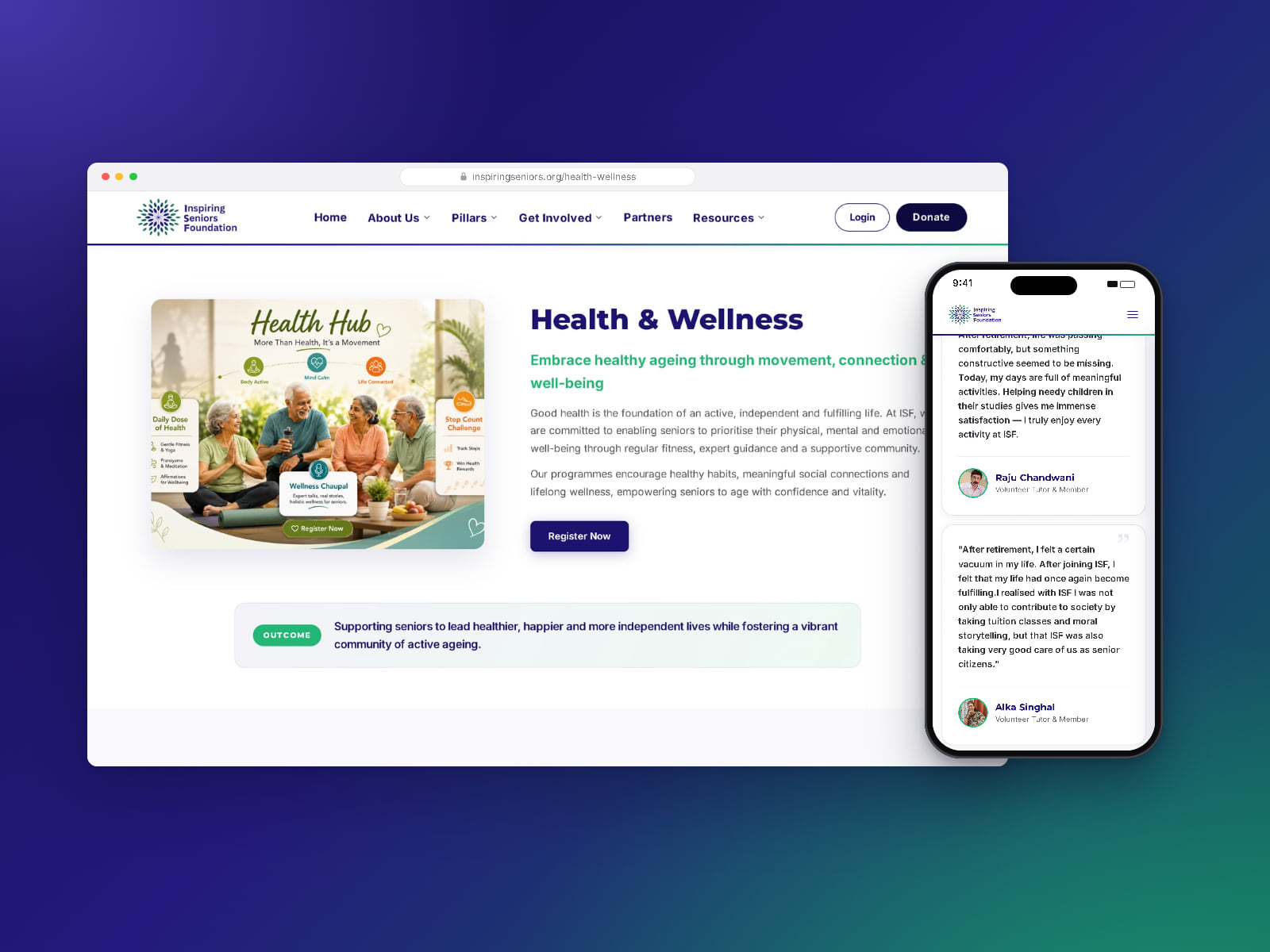 Health & Wellness — the Health Hub